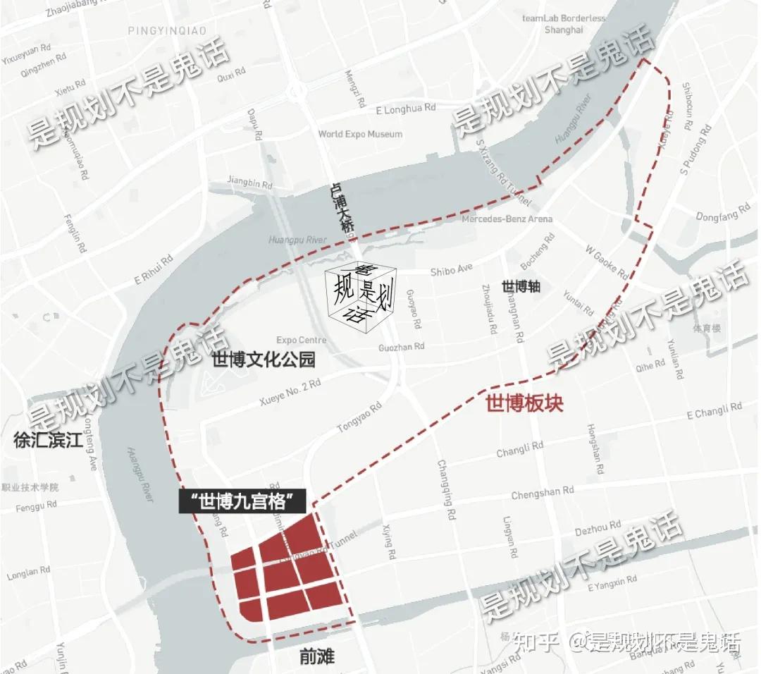 浦东世博九宫格规划重磅公示可能成为升级版前滩九宫格