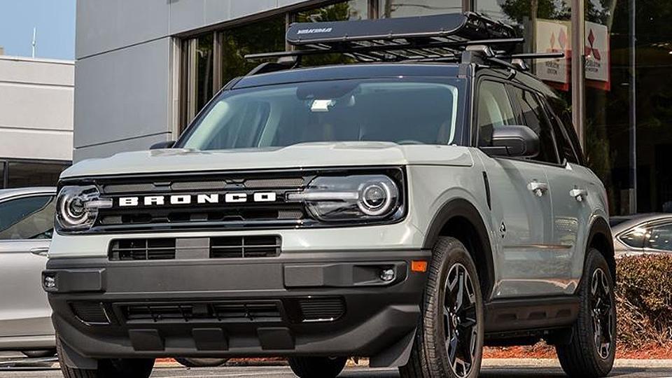 海外实拍全新福特broncosport硬派风格浓郁的城市suv