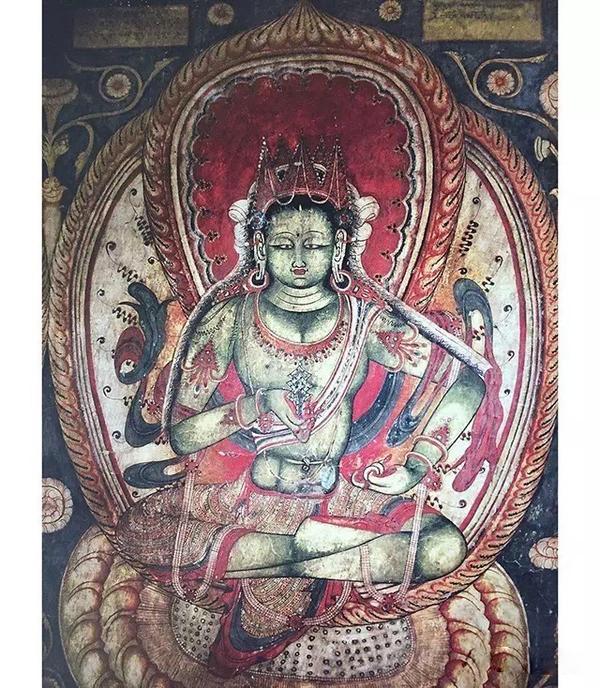 图5.3 西藏阿里托林寺早期古格时期壁画/公元10-11世纪