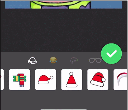 微信头像可以自动加圣诞帽啦!