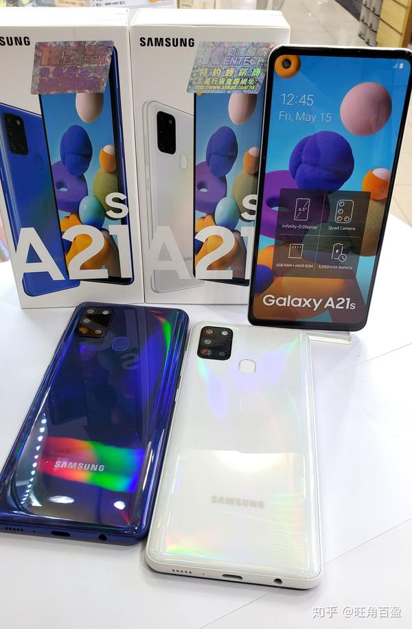 三星galaxy a21s 港币1898,独立三卡槽6 64g,支援中港