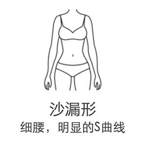 女人有五种身形,你属于哪一种?