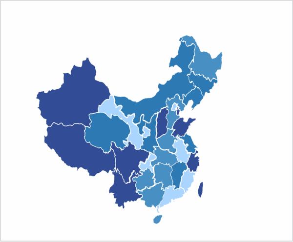 axure中国地图省份直辖市自治区行政特区详细地图