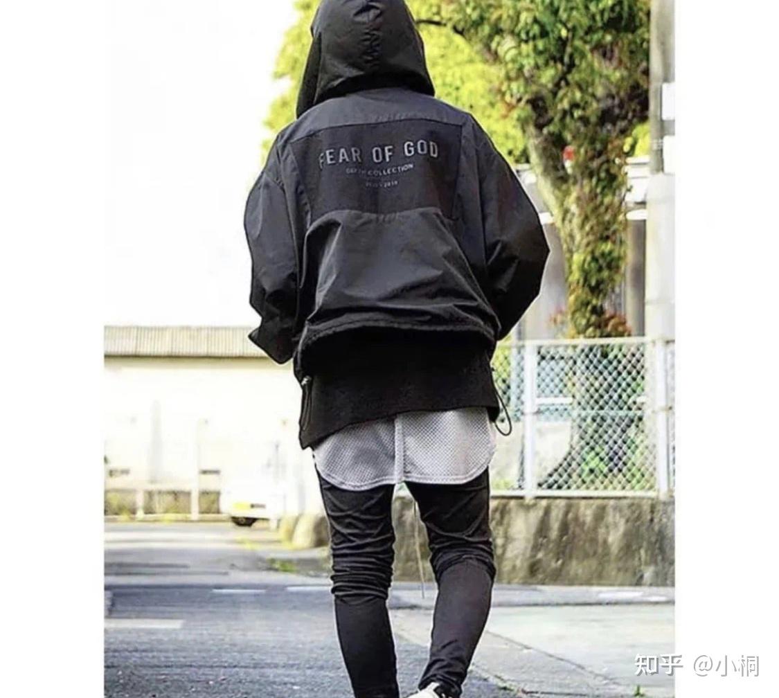 fearofgod满印壁纸,fog满印原图 小桐fearofgod第六季主线硅胶夹克做工细节解析上身效果穿搭
