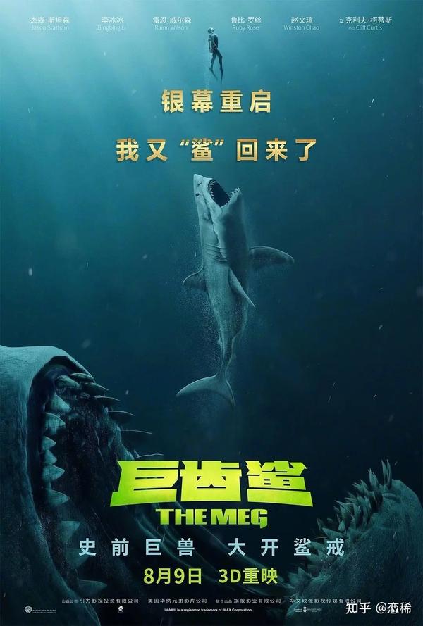 5部与鲨鱼有关的电影喜欢深海逃生类电影的你不容错过