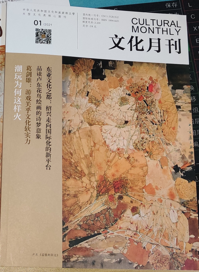 杂志设有特别策划,人物,文旅,遗产,封面报道,大观,公共文化,学苑,艺海