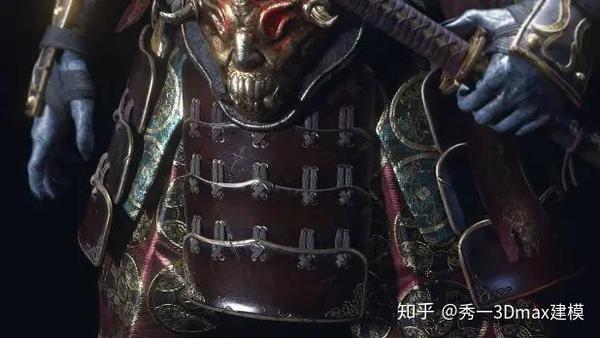 3d建模学习黎明杀机鬼武士建模制作过程maya和zbrush学习教程