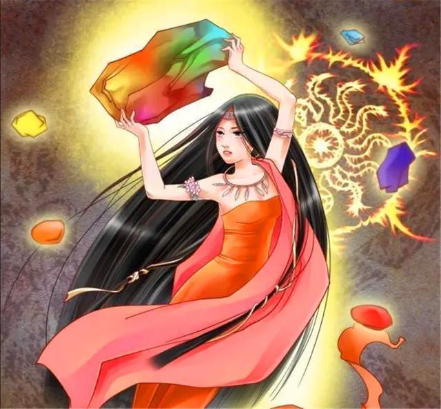 天然昆仑宝玉原石女娲娘娘创生宇宙