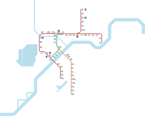 如何制作一张地铁线路图?