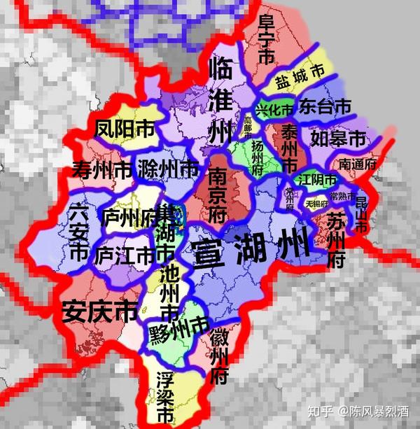 行政区划改革设想(12)——江南省