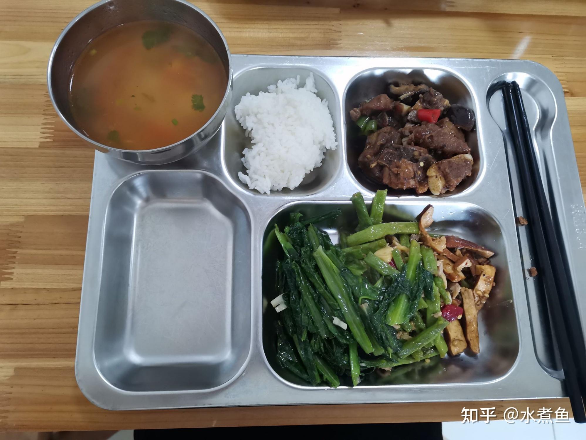 你们单位食堂的饭都是什么样的