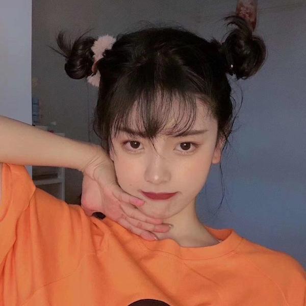 【头像】彩虹系列女生头像之橙色