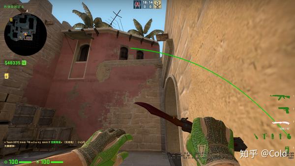 csgo地图mirage全分析(6)第一时间拱门夹a