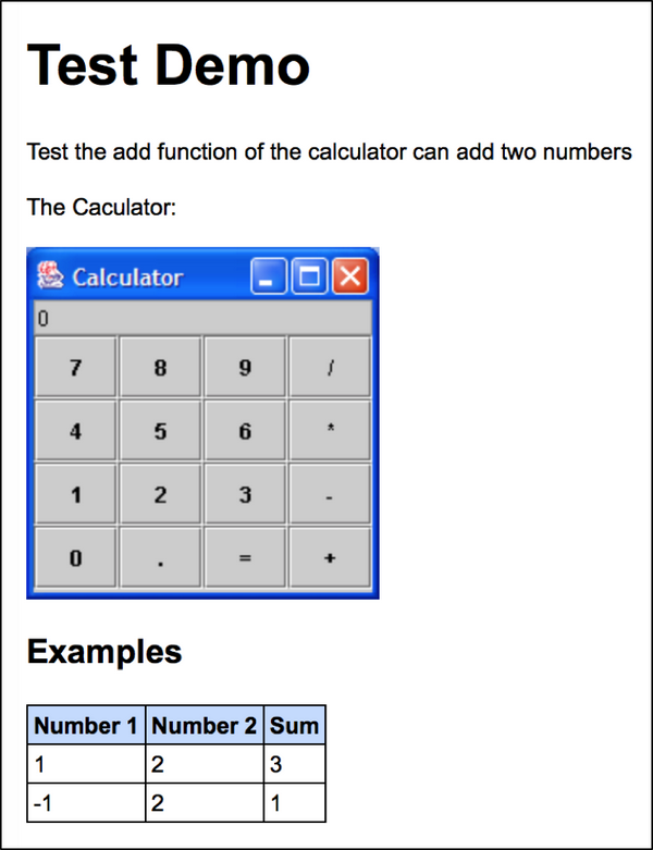 class) public class caculatorfixture {   public string addwith