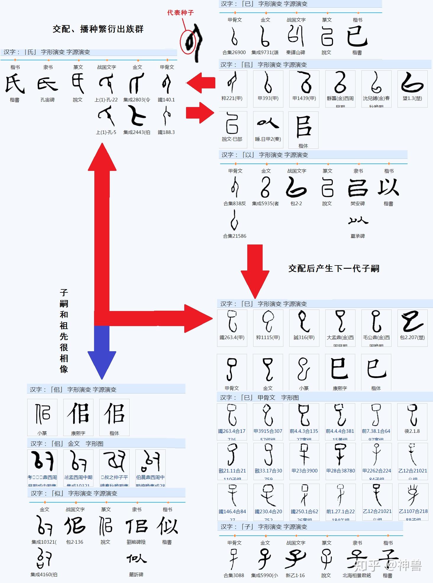 壬癸每个字的原始含义兼论一二三四五六七八九十之间的关联及字形来历