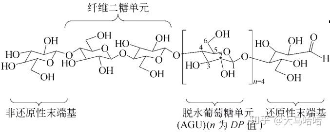 纤维素的结构 1.