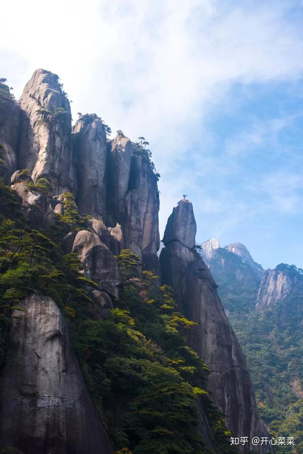 三清山凝望在道法里的奇山异景