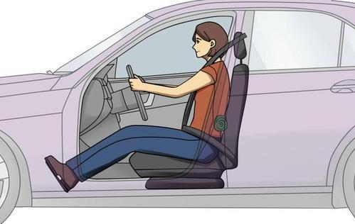 开车如果坐姿不正确会影响安全.那什么样的开车姿势最