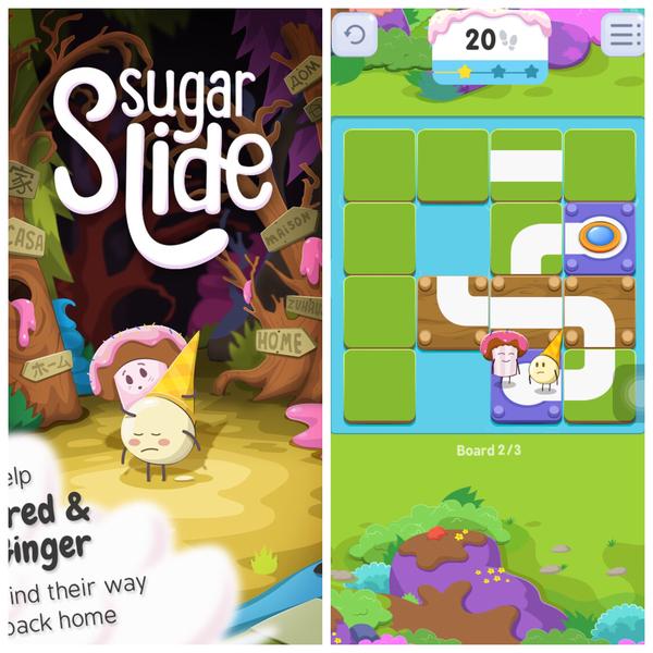 4. sugar slide :过关型的滑动拼图|free (阿噗主@left curl)