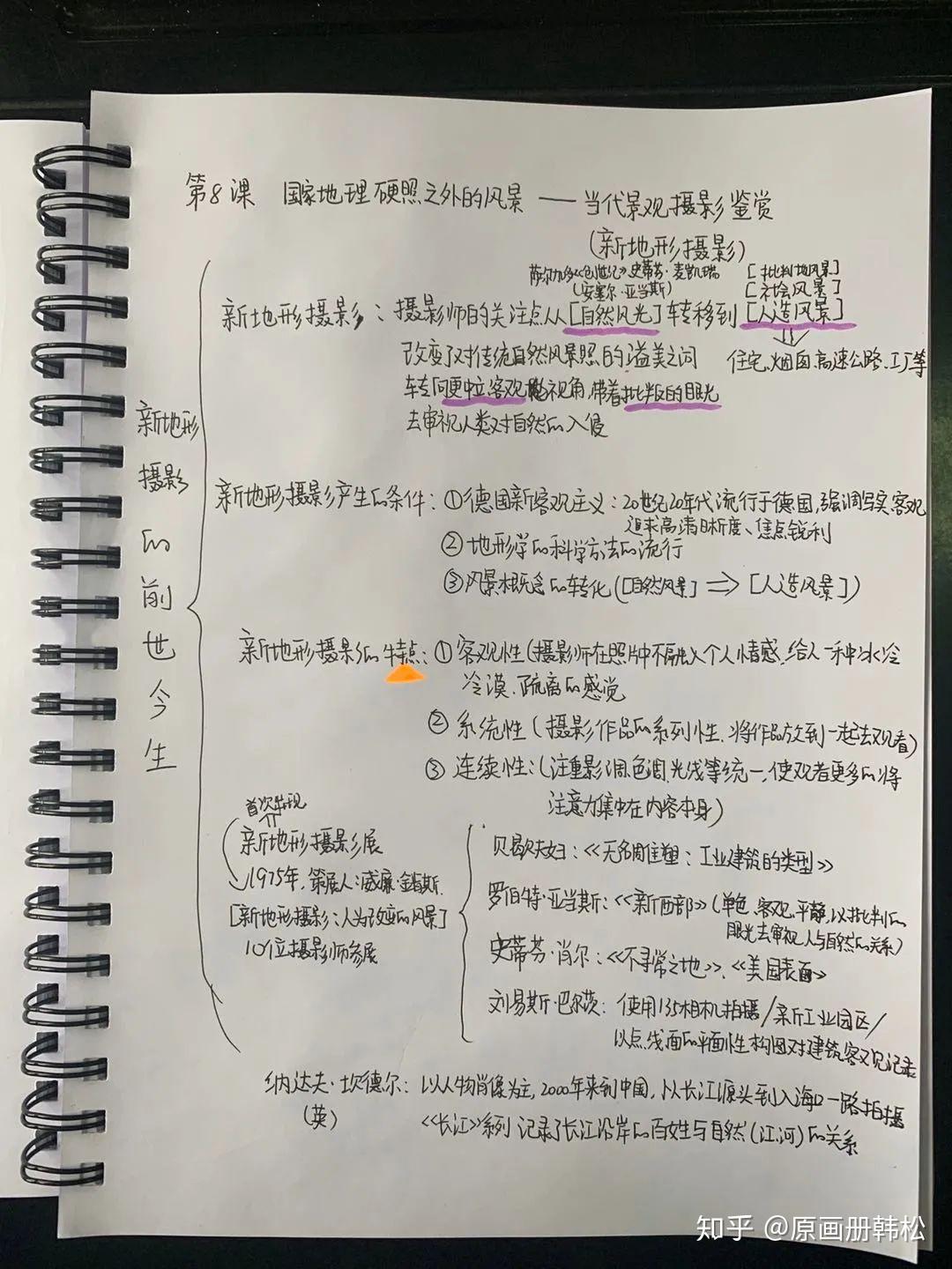 08少年成名在望《给每个人的摄影史》思维导图版笔记放出正式笔记