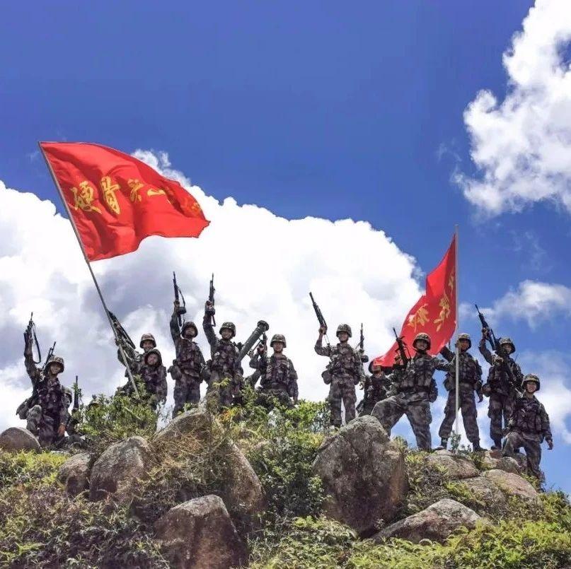 硬六连战旗高扬铁心向党