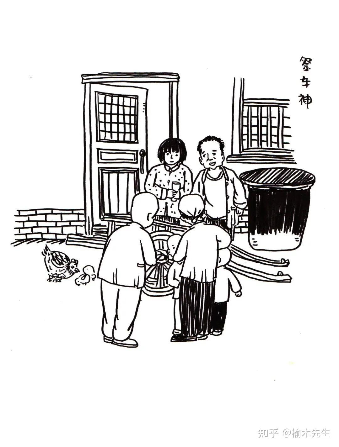 祭车神是一些农村地区古老的小满习俗.