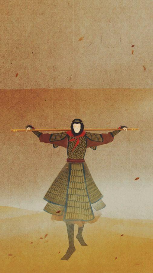 插画师微博:呼葱觅蒜,无脸插画,个人喜欢他的大话西游系列.