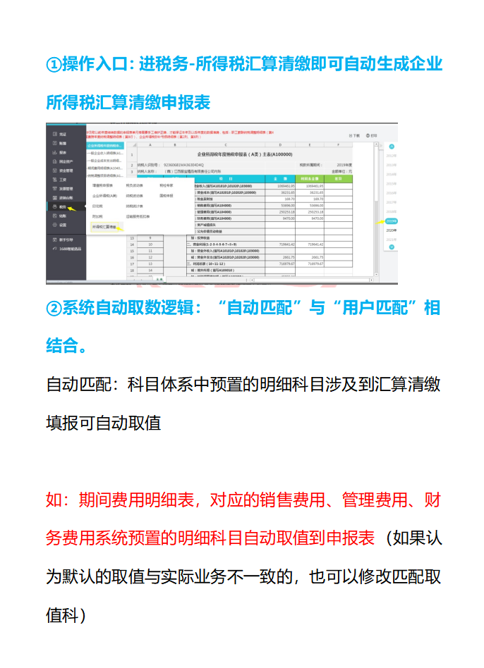 别不会了企业所得税汇算清缴填报指南看完你就懂了