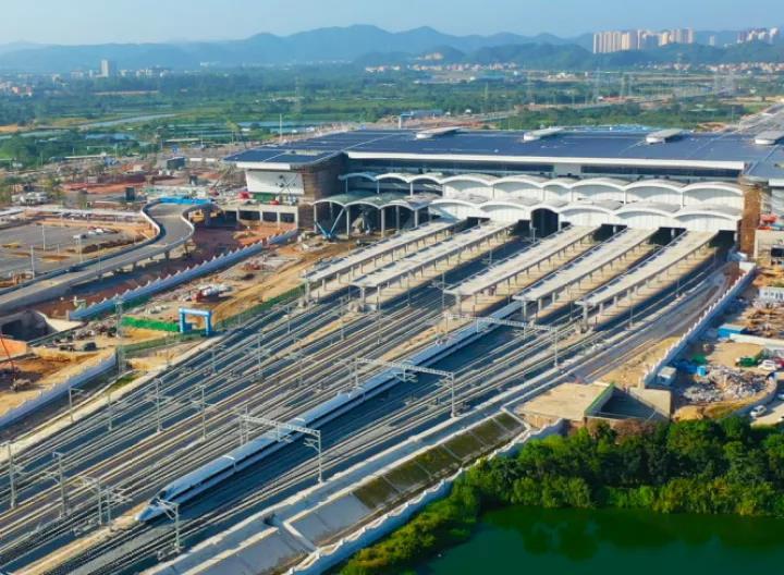 赣深高铁惠州境内3个车站建的怎么样了最新现场图曝光