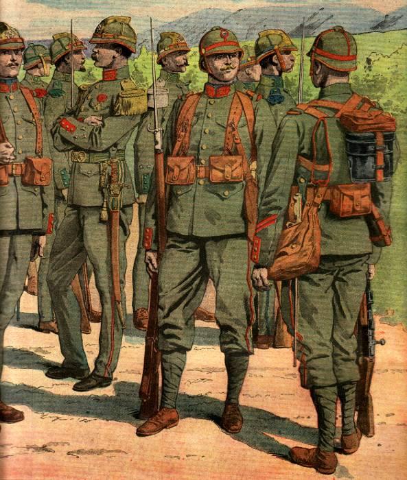 一战法军为什么热衷于穿红裤子