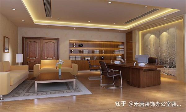 办公室背景墙效果图