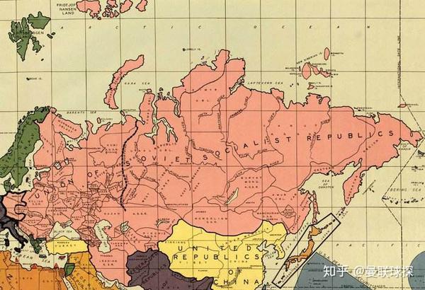 苏联极盛时期地图