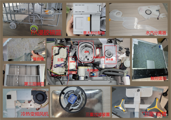 拆掉2021年慧曼i2旗舰款洗碗机全系拆机评测细小到每一个部件还包含