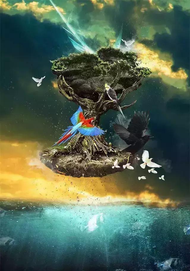 ps创意合成,ps设计,ps教程,ps学习