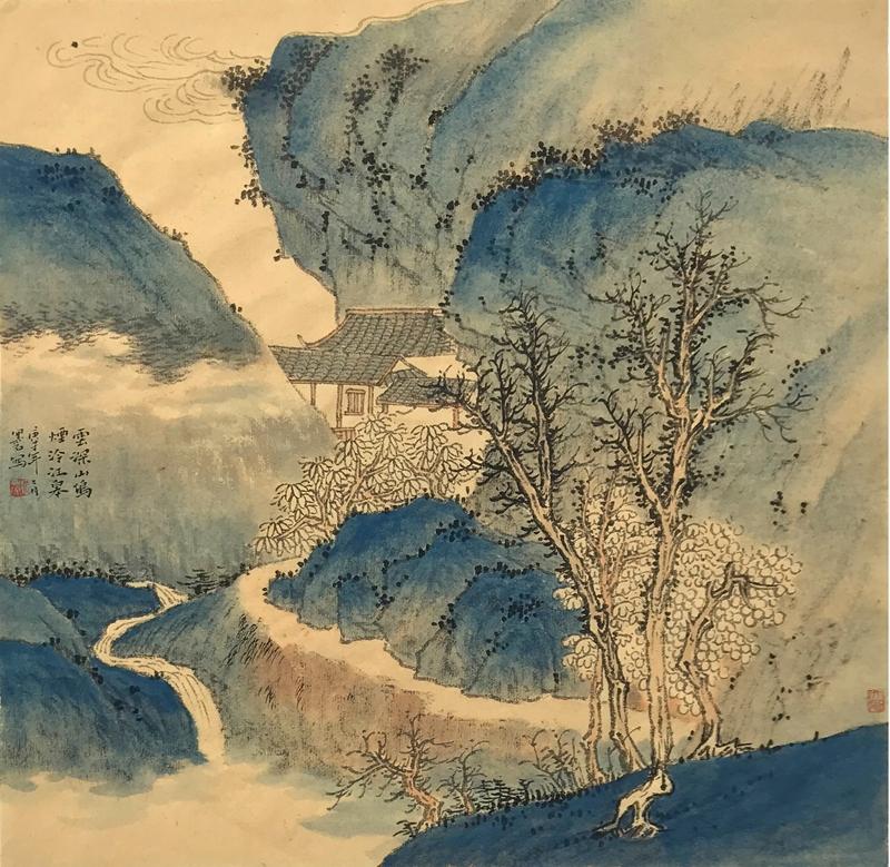 黄斌(黑石)书画作品欣赏