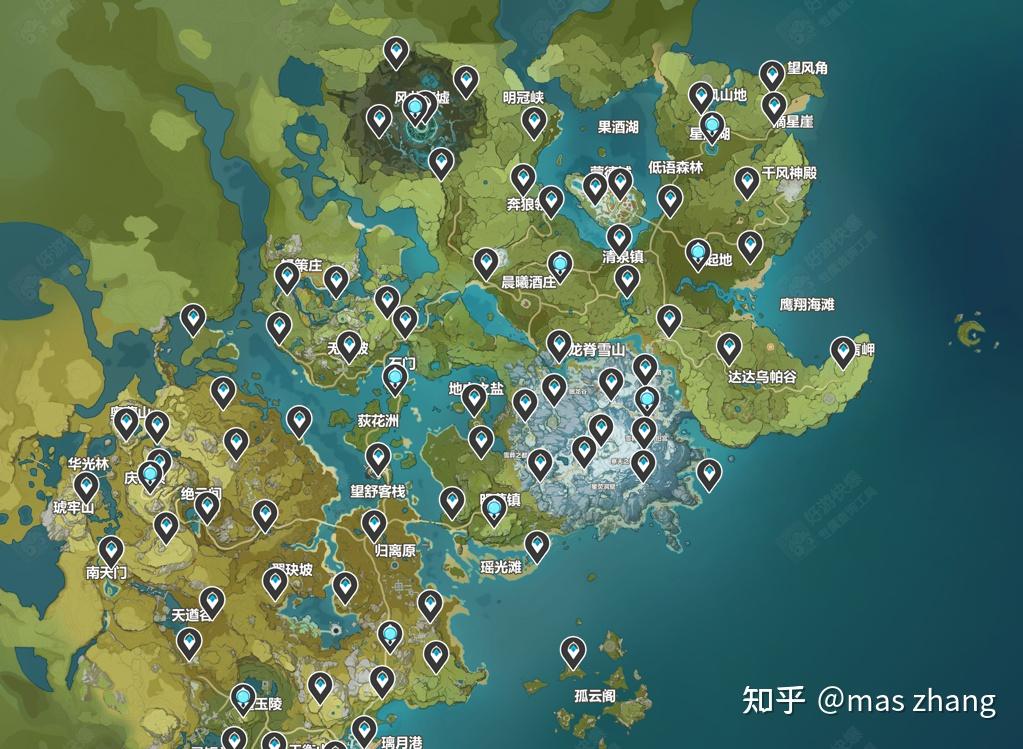 从地理学上讲手机游戏原神的地图合不合理