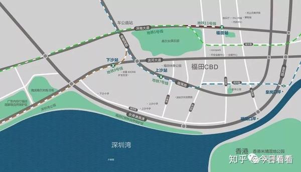 中洲湾丨福田cbd超百万都会巨著 湾美无尽,预见未来!