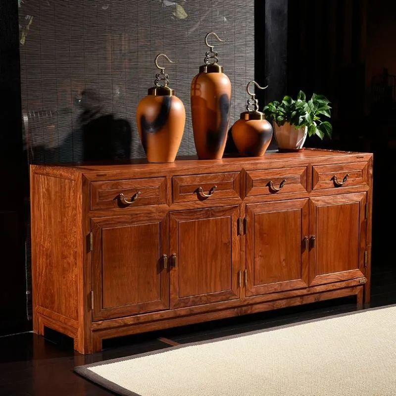 家具摆放有讲究,六种常用的红木柜子