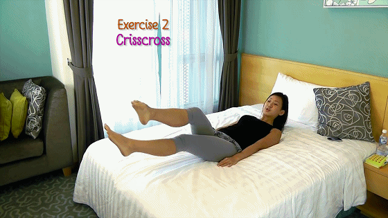 criss-crossed,crisscrossed exercise :crisscross