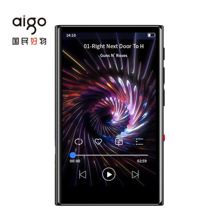 aigo国民好物 爱国者m2 蓝牙词典mp3mp4全面触屏4.0英