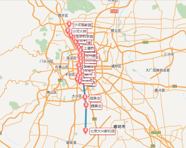北京最新出炉地铁规划图你家就是下一个地铁房