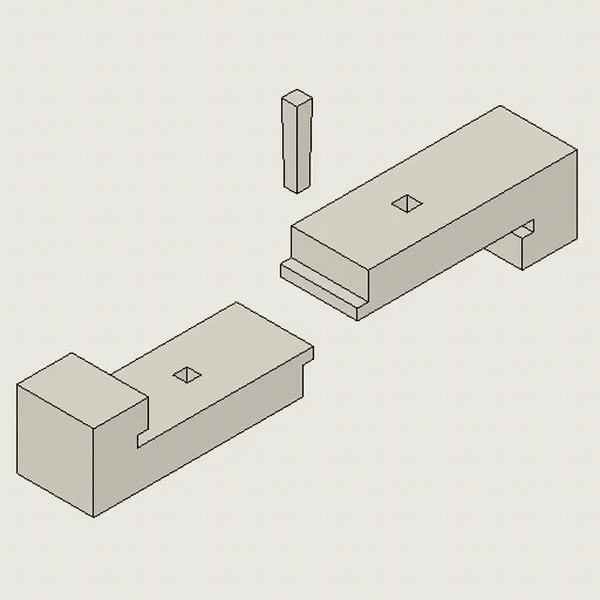 中国榫卯结构全套gif动画,一个日本人做的!