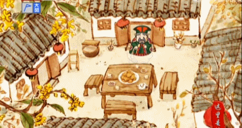 剪窗花 paper-cut for window 5.洗浴理发 bath and haircut 6.