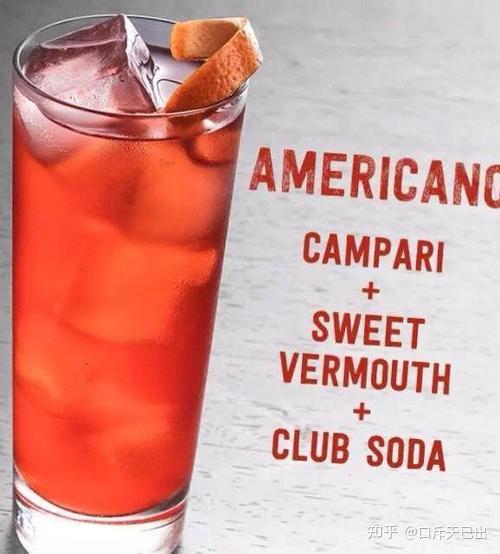 iba经典鸡尾酒:americano
