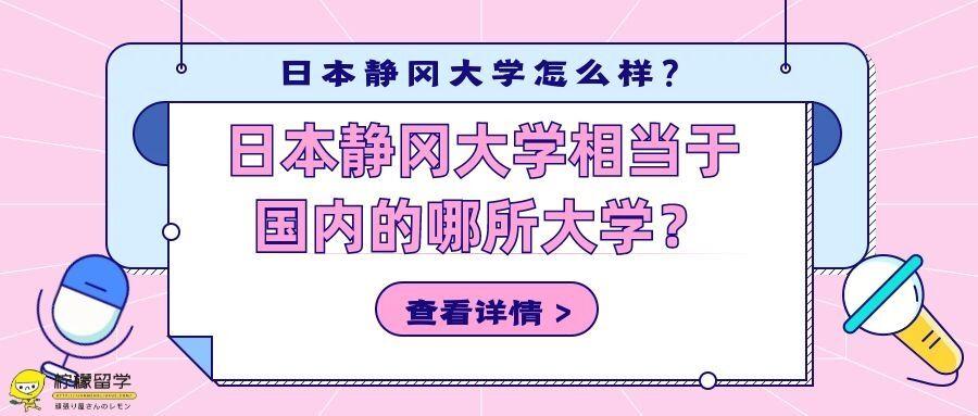 柠檬研日本静冈大学相当于国内的哪所大学