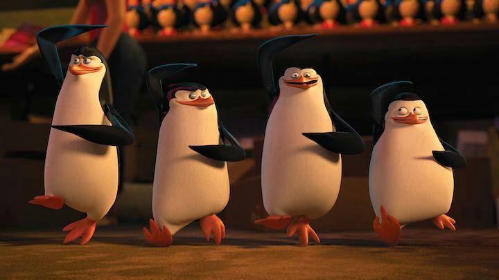 马达加斯加中四只全能如特工般的企鹅   显示全部