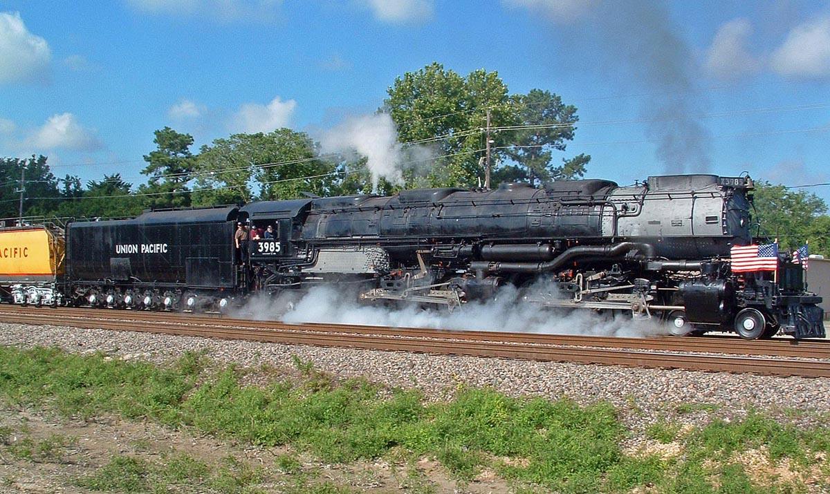 铁道科普美国联合太平洋铁路的挑战者型蒸汽机车