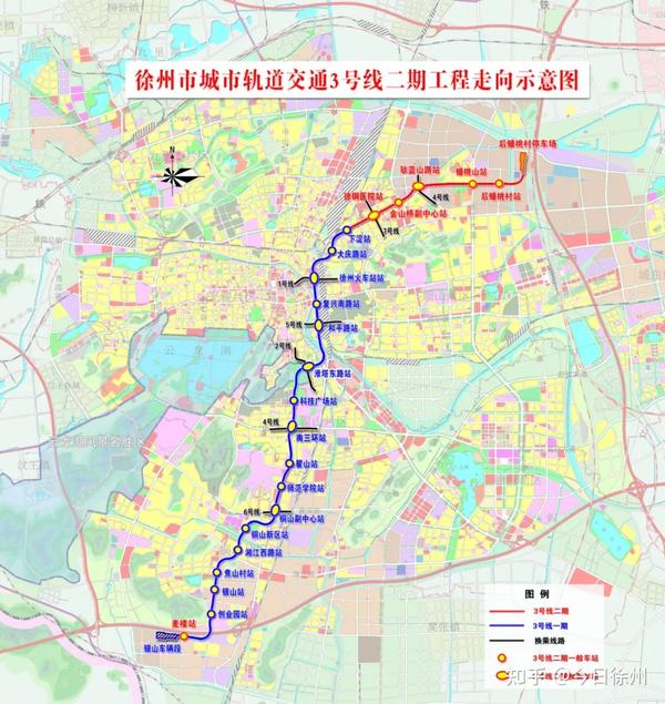 徐州地铁4条线路同时推进,今年再开通一条!