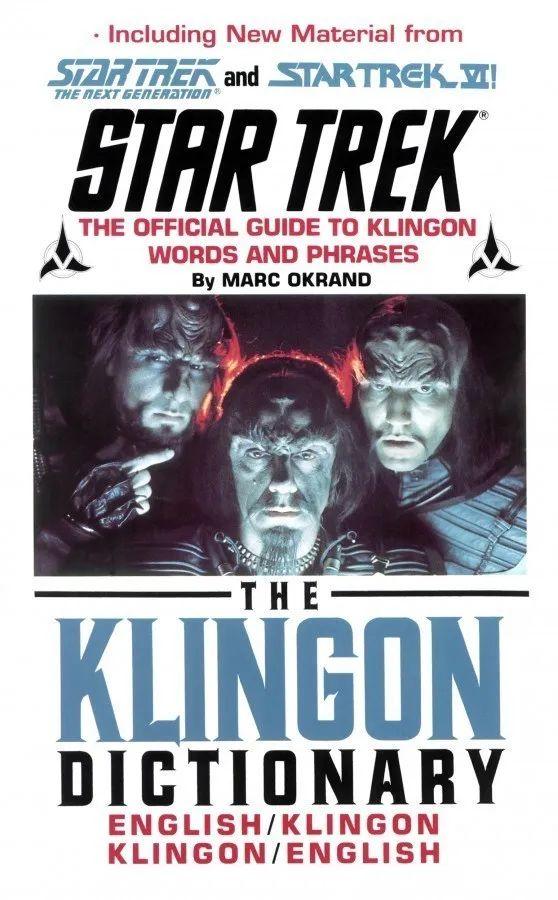 1985年,okrand更是出版了《克林贡辞典》(the klingon dictionary).