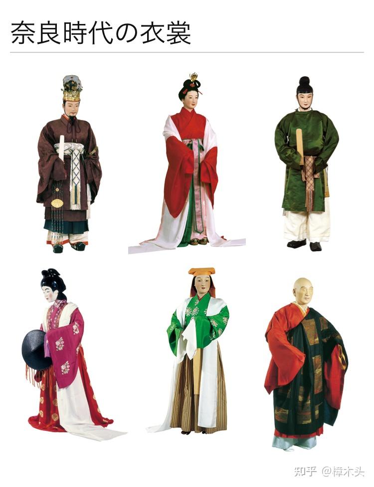 日本人是怎么称呼他们奈良平安时代的服饰的,也是叫和服吗?
